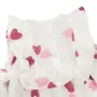 Пісочник Dexter's для дівчинки pink hearts 62 см Білий