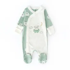 Чоловічок Dexter's для малюків cute sheep 62 см Біло-зелений