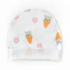 Шапочка Dexter's для малюків cat ice cream 38 см Білий