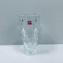 Ваза скляна Yujing GlassWare 2755 Diamond 22.5 см (23469)