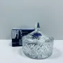 Цукорниця з кришкою OLens 6366 13х12.5 см Прозорий (23497)