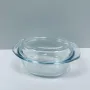 Скляна каструля овальна зі скляною кришкою A-Plus 4008 1 л (23503)