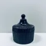 Сахарница с крышкой OLens O102-030 Купол 10.5х12 см Черный (23572)