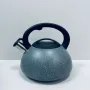 Чайник з нержавіючої сталі A-Plus 1327 зі свистком 3 л Сірий (23578)