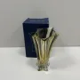 Ваза скляна Uniglass 8604 25 см Жовтий (23607)