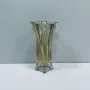 Ваза скляна Uniglass 8604 25 см Жовтий (23607)