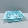 Лоток у холодильник UKC розсувний 7240 20.3x16.3x7 см Блакитний (23636)