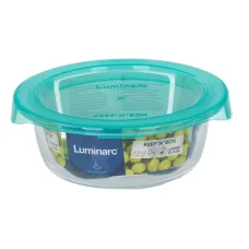 Контейнер Luminarc Keep'n Box P5525 14x5.2 см 420 мл Бірюзовий (23668)