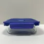 Ємність скляна з пластиковою кришкою Luminarc Click Clack X0086 1040 мл Синій (23735)