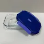 Ємність скляна з пластиковою кришкою Luminarc Click Clack X0086 1040 мл Синій (23735)