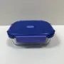 Ємність скляна з пластиковою кришкою Luminarc Click Clack X0086 1040 мл Синій (23735)