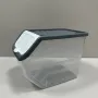 Контейнер пластиковий для зберігання овочів та речей Poly Time E-395 30х22,5х23,5 см 11 л Сіро-білий (23740)