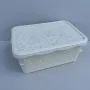 Кошик із кришкою Elif Plastik 213012 5 л 29х20х12 см Молочний (23747)
