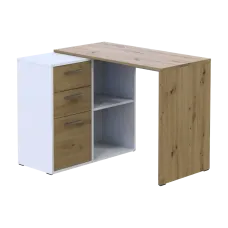 Офісний стіл Doros T8 100х83х75 см Біло-бежевий (41516060)