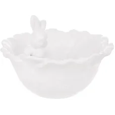 Піала Bona Bunny in white cabbage 750 мл Білий DP261700 Піала Bona Bunny in white cabbage 750 мл Білий DP261700