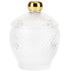 Ємність для прикрас Lefard Crystal glass 11.5 см Прозорий (261786)