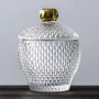 Ємність для прикрас Lefard Crystal glass 14 см Прозорий (261787)