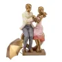 Інтер'єрна фігурка Sabefet Love under an umbrella 34x14 см Золотистий (261806)