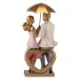 Інтер'єрна фігурка Sabefet Love under an umbrella 34x14 см Золотистий (261806)