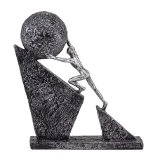 Интерьерная фигурка Sabefet The Path to Success 21x20 см Серебристый (261813)