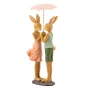 Інтер'єрна фігурка Sabefet Rabbits under an umbrella 24x12 см Жовтий (261817)