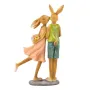 Інтер'єрна фігурка Sabefet Rabbits' Date 21x12 см Жовтий (261818)