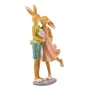 Інтер'єрна фігурка Sabefet Rabbits' Date 21x12 см Жовтий (261818)