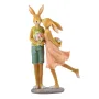 Інтер'єрна фігурка Sabefet Rabbits' Date 21x12 см Жовтий (261818)