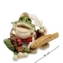 Інтер'єрна статуетка Sealmark Frog with a letter 24x24 см Зелений (261843)