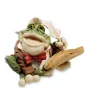 Інтер'єрна статуетка Sealmark Frog with a letter 24x24 см Зелений (261843)