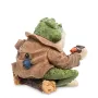 Інтер'єрна статуетка Sealmark Frog with a letter 25x20x21 см Зелений (261844)