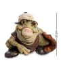 Інтер'єрна статуетка Sealmark Frog baseball player 24x20 см Зелений (261845)