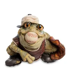 Інтер'єрна статуетка Sealmark Frog baseball player 24x20 см Зелений (261845)