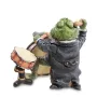 Інтер'єрна статуетка Sealmark Drummer frog 9x9x10 см Зелений (261846)