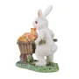 Інтер'єрна фігурка Sabefet Rabbit gardener 11x9 см Білий (261853)