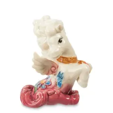 Інтер'єрна фігурка Pavone Pegasus with floral painting 8.5 см Рожевий (261870)