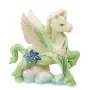 Інтер'єрна фігурка Pavone Pegasus with floral painting 9.5 см Салатовий (261871)
