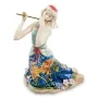 Інтер'єрна фігурка Pavone Girl with a flute 15 см Блакитний (261894)