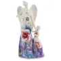 Інтер'єрна фігурка Pavone Angel with children 30 см Фіолетовий (261896)