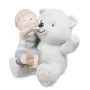 Інтер'єрна фігурка Pavone Boy with teddy bear 9 см Білий (261912)