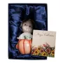 Інтер'єрна фігурка Pavone Boy with pumpkin 11 см Білий (261915)