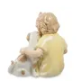 Інтер'єрна фігурка Pavone Girl with a dog 9 см Жовтий (261916)