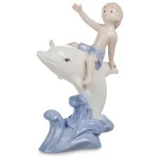 Інтер'єрна фігурка Pavone Boy in the dolphinarium 12.5 см Блакитний (261928)