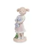 Інтер'єрна фігурка Pavone Girl with teddy bear 10 см Білий (261938)