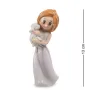 Інтер'єрна фігурка Pavone Girl with puppy 13 см Білий (261947)