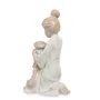 Інтер'єрна фігурка Pavone Girl with a dog 16 см Білий (261950)