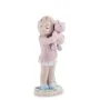 Інтер'єрна фігурка Pavone Girl with a toy 11 см Рожевий (261951)