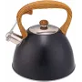 Чайник для плити з нержавіючої сталі 3л black Kamille DP262113