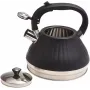 Чайник для плити Whistling Kettle Marshmallow із нержавіючої сталі 3л black Kamille DP262114
