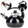 Чайник для плити Boiling Water 2,5л black Kamille DP262127